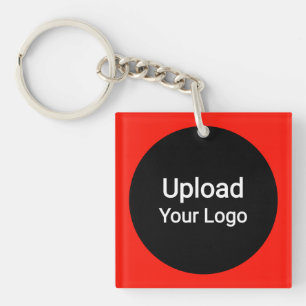 Llavero Subir logotipo personalizado Negocio personaliza