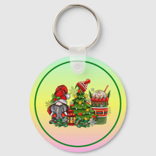 Llavero Sublimación del genoma de los navidades-64340