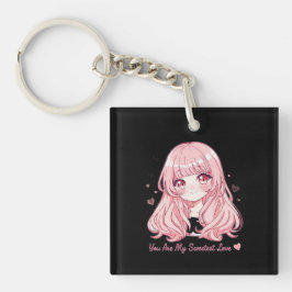 Llavero Sudadera Anime Valentín Lindo