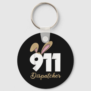 Llavero Sudadera con capucha de despachador de 911 de Pasc