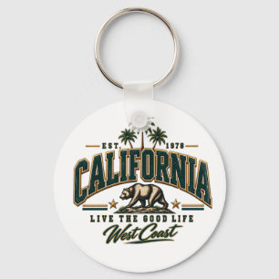 Llavero Sudadera con capucha Varsity Vintage California Re