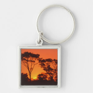 Llavero Sudáfrica. Atardecer africano.