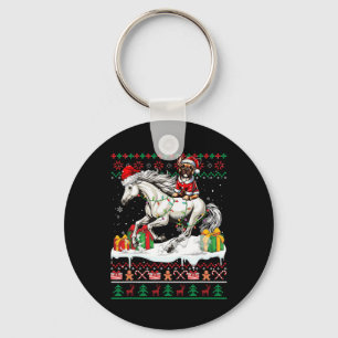 Llavero Sudan los Navidades de caballos de Bulldog de Sant