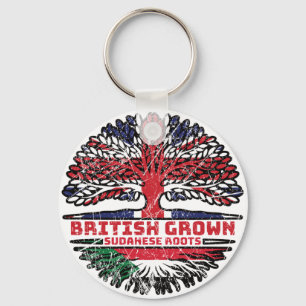 Llavero Sudán Uk Reino Unido Árbol británico