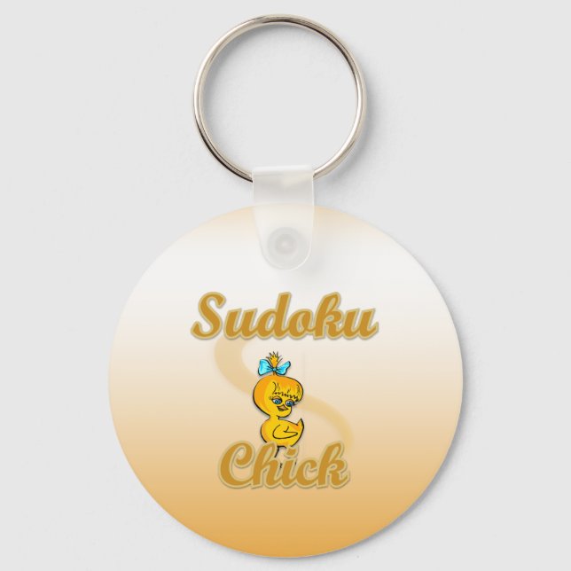 Llavero Sudoku Chick (Anverso)