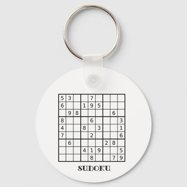 LLAVERO SUDOKU KEYRING (Anverso)