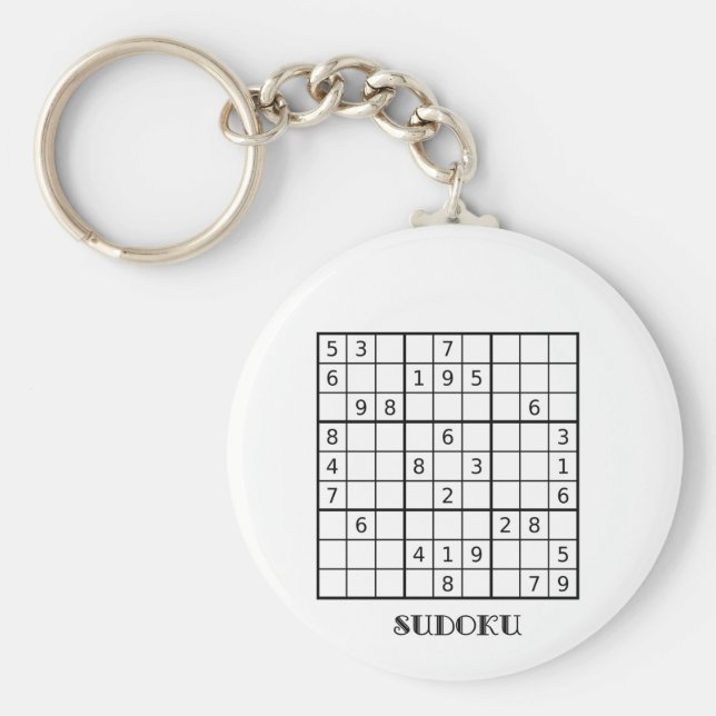 LLAVERO SUDOKU KEYRING (Frente)
