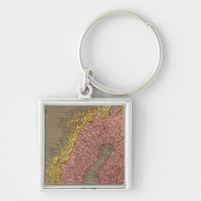 Llavero Suecia, Dinamarca, Noruega (Frente)