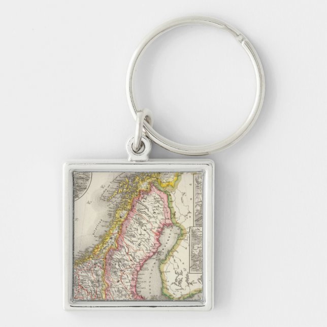 Llavero Suecia, Noruega 2 (Frente)