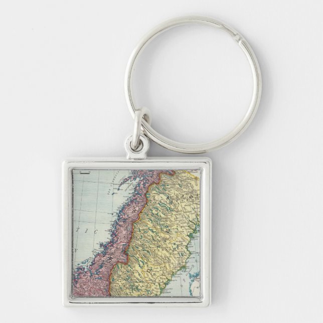 Llavero Suecia y Noruega 5 (Frente)