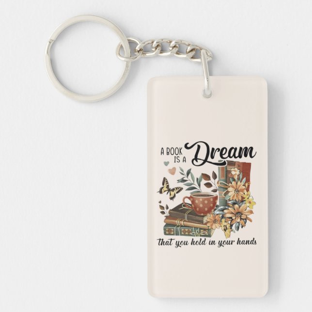 Llavero Sueña en tus manos (Frente)