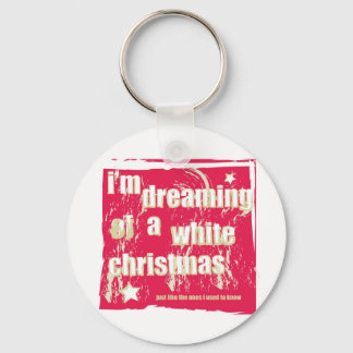 Llavero Sueño con un Navidad blanco