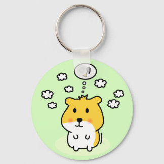 Llavero sueño de hamster lindo