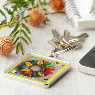 Llavero "Sueño de Navidades coloridos"