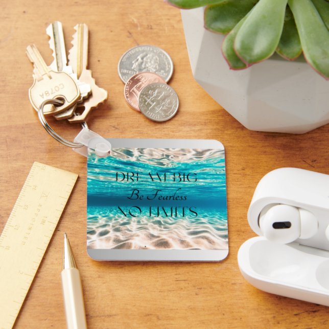Llavero Sueño grande, sin miedo, sin límites (Escritorio )