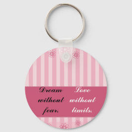 Llavero Sueño sin miedo, amor sin límites