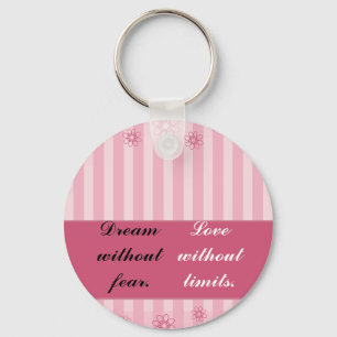 Llavero Sueño sin miedo, amor sin límites