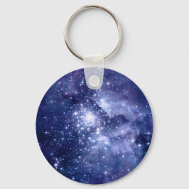 Llavero Sueños de cobalto estrellas galaxias Universo espa