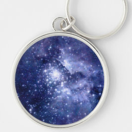Llavero Sueños de cobalto estrellas galaxias Universo espa