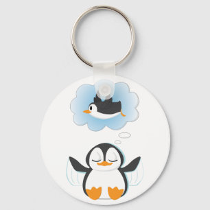 Llavero Sueños del pingüino