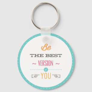 Llavero Sueños, éxito, objetivos Motivacionales Keychain