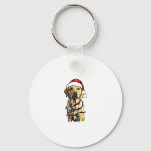 Llavero Suéter De Navidad De Perros Labrador Retriever Árb