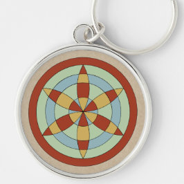 Llavero Suffolk Hexafoil (Daisy Wheel) Witch Mark