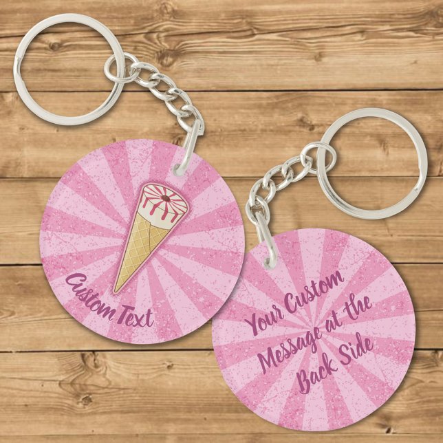 Llavero Sugar Cone Ice Cream Keychain (Subido por el creador)