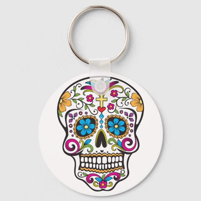 Llavero Sugar Skull (Anverso)