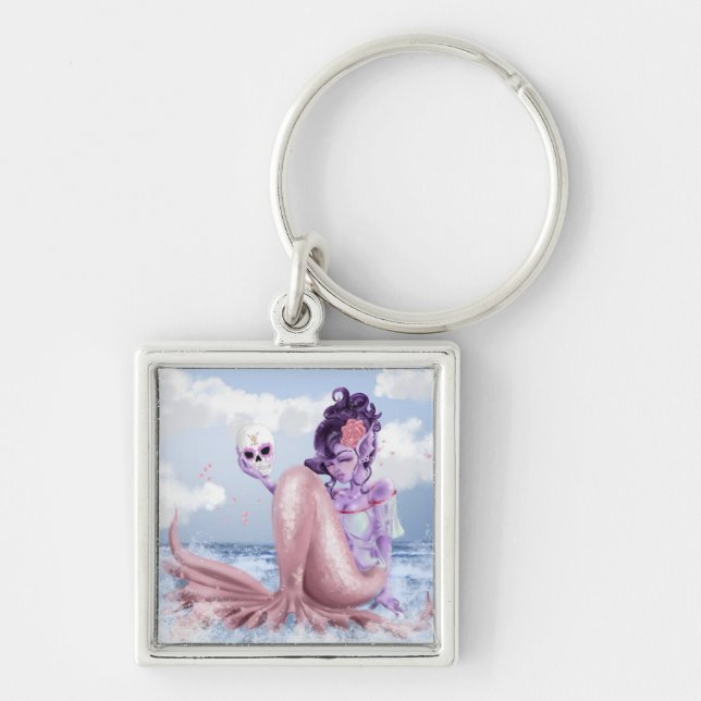 Llavero Sugar Skull Mermaid (Frente)