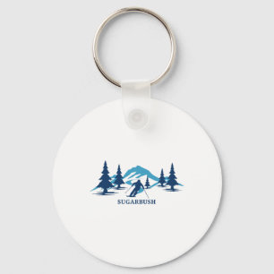Llavero Sugarbush Vermont Esquí Esquí Remontándose En Verm