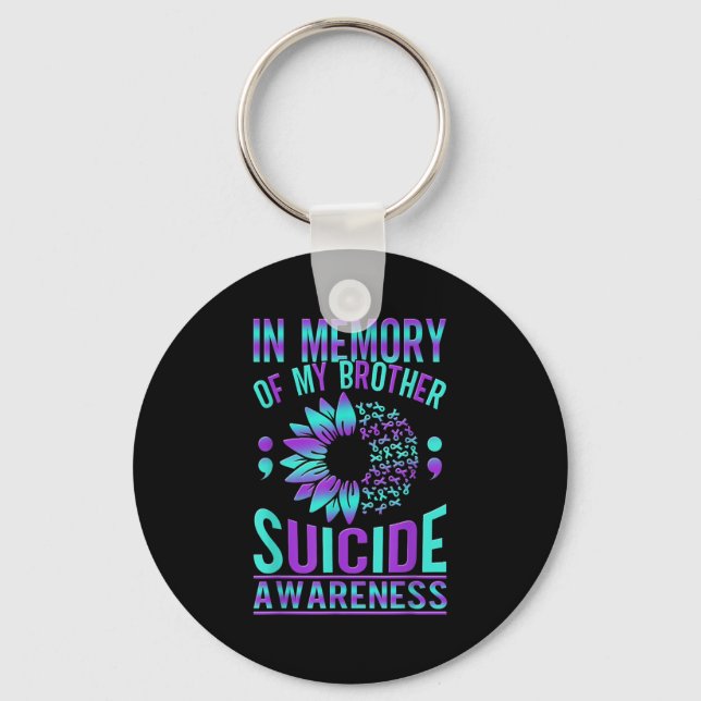 Llavero Suicide Awareness Suicide Prevention Suprt Survivo (Anverso)