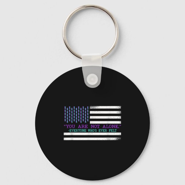 Llavero Suicide Awareness Suicide Prevention Suprt Survivo (Anverso)