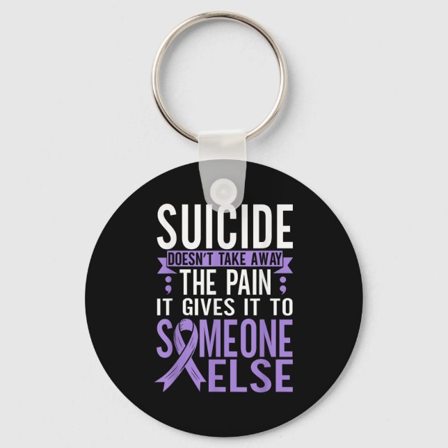 Llavero Suicide Awareness Suicide Prevention Suprt Survivo (Anverso)
