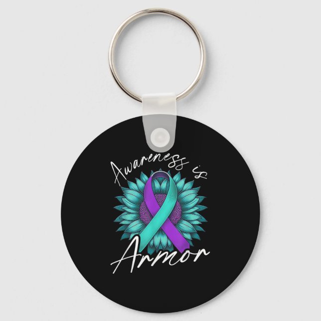 Llavero Suicide Awareness Suicide Prevention Suprt Survivo (Anverso)
