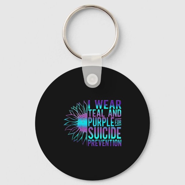 Llavero Suicide Awareness Suicide Prevention Suprt Survivo (Anverso)