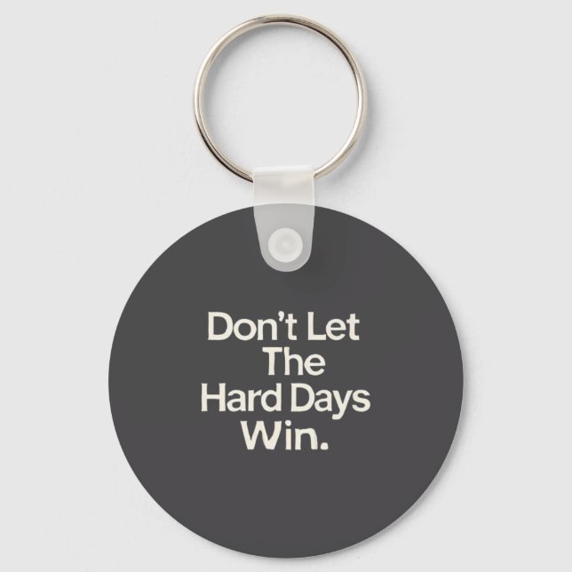 Llavero Suicide Prevention- Don't Let The Hard Days Win Pr (Anverso)