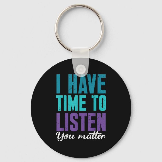 Llavero Suicide Prevention You _ I For Suprters  (Anverso)