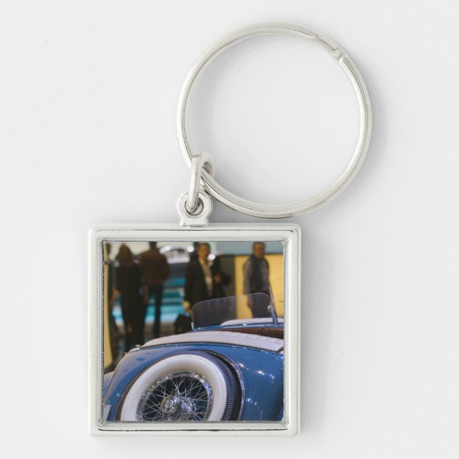 Llavero SUIZA, GINEBRA: 75ª edición anual de Ginebra Auto  (Frente)