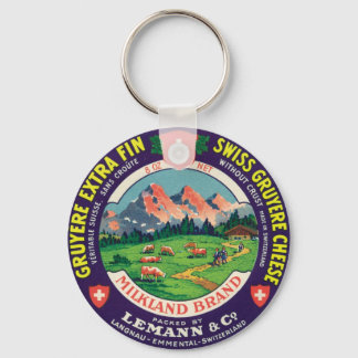 Llavero Suiza Gruyere Cheese Langnau Emmental Suiza