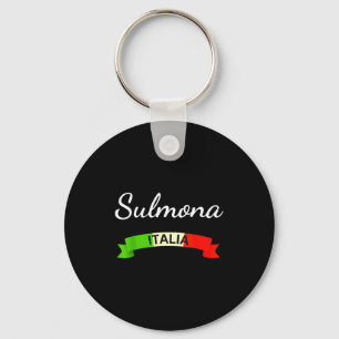Llavero Sulmona Italia Bandera Italia Regalo Souvernir Cor