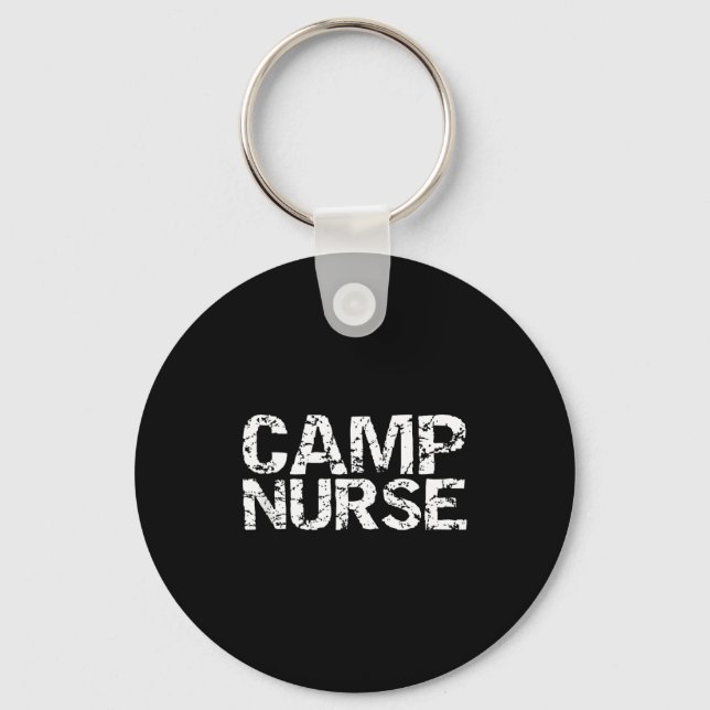 Llavero Summer Camp Nurse Gift Appreciation Idea For Camp  (Anverso)