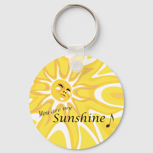 Llavero Summer My Sunshine Sun Keychain (Anverso)