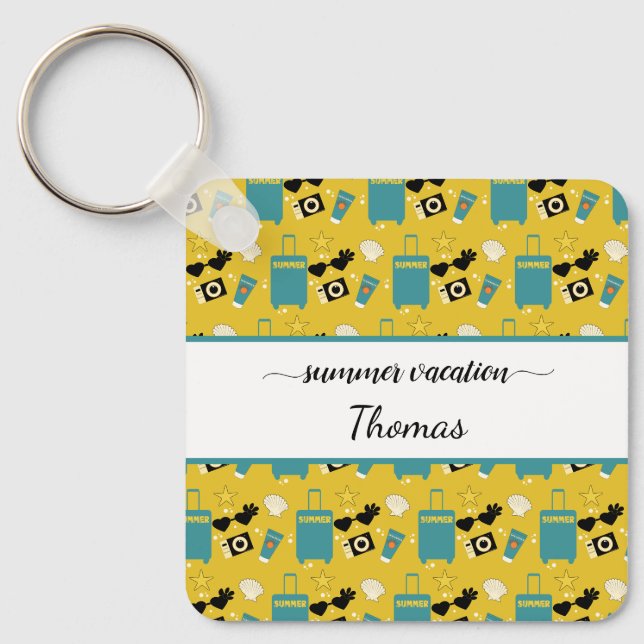 Llavero Summer Vacation Keychain (Anverso)