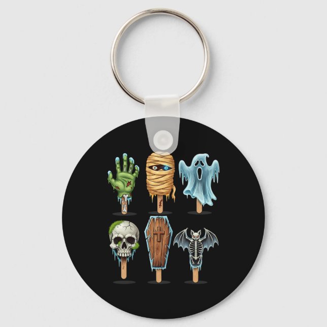 Llavero Summerween Horror Películas De Verano Popsicle Hal (Anverso)