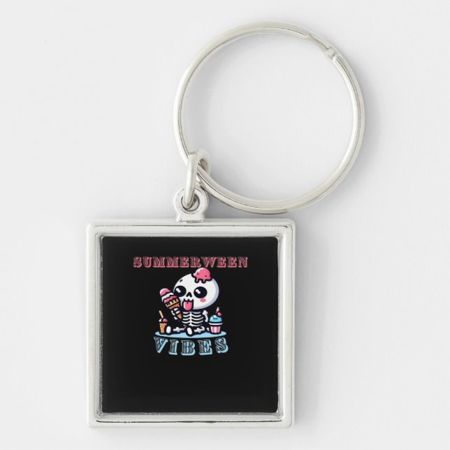 Llavero Summerween IceCream Skeleton Classic (Frente)