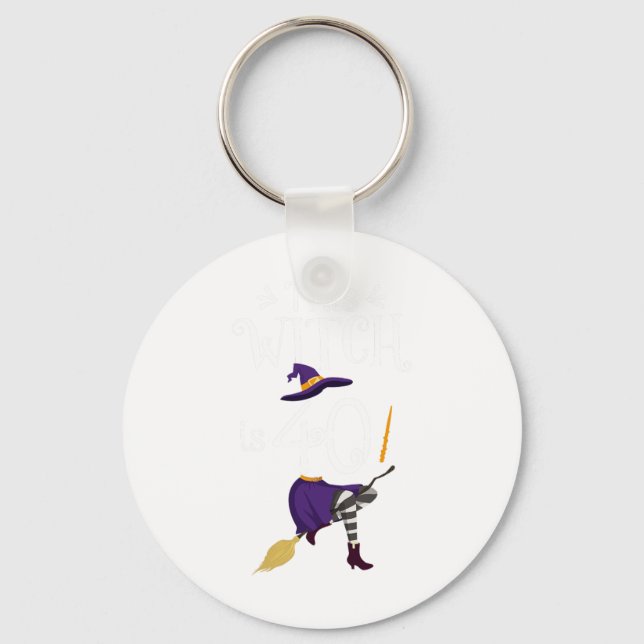 Llavero Summerween Skeleton Flamingo Halloween Chica de ve (Anverso)