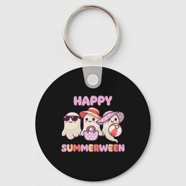 Llavero Summerween Summer Halloween Ghost (Anverso)