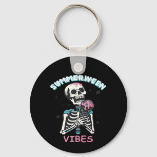Llavero Summerween Vibes Spooky Summer Pumpkin Classic