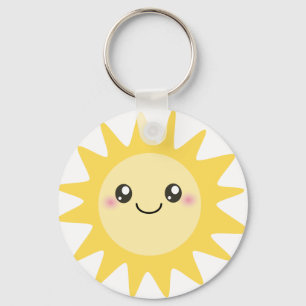 Llavero Sun feliz lindo